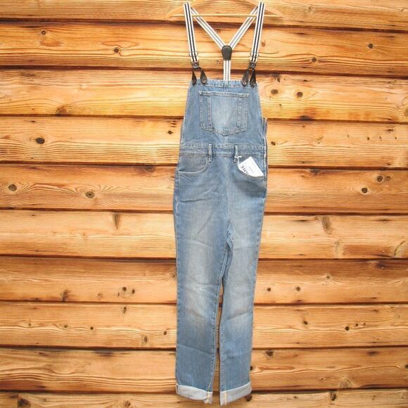 NWT Frame  Denim Overalls Pants Jeans - Picture 4 of 12